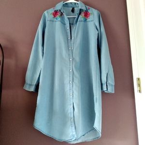 Long Coat-Like Shirt by DeFacto